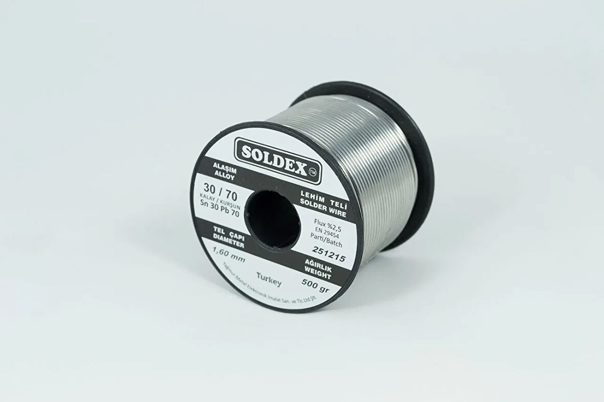 30-70 Lehim Teli 500 Gr 1,6 Mm