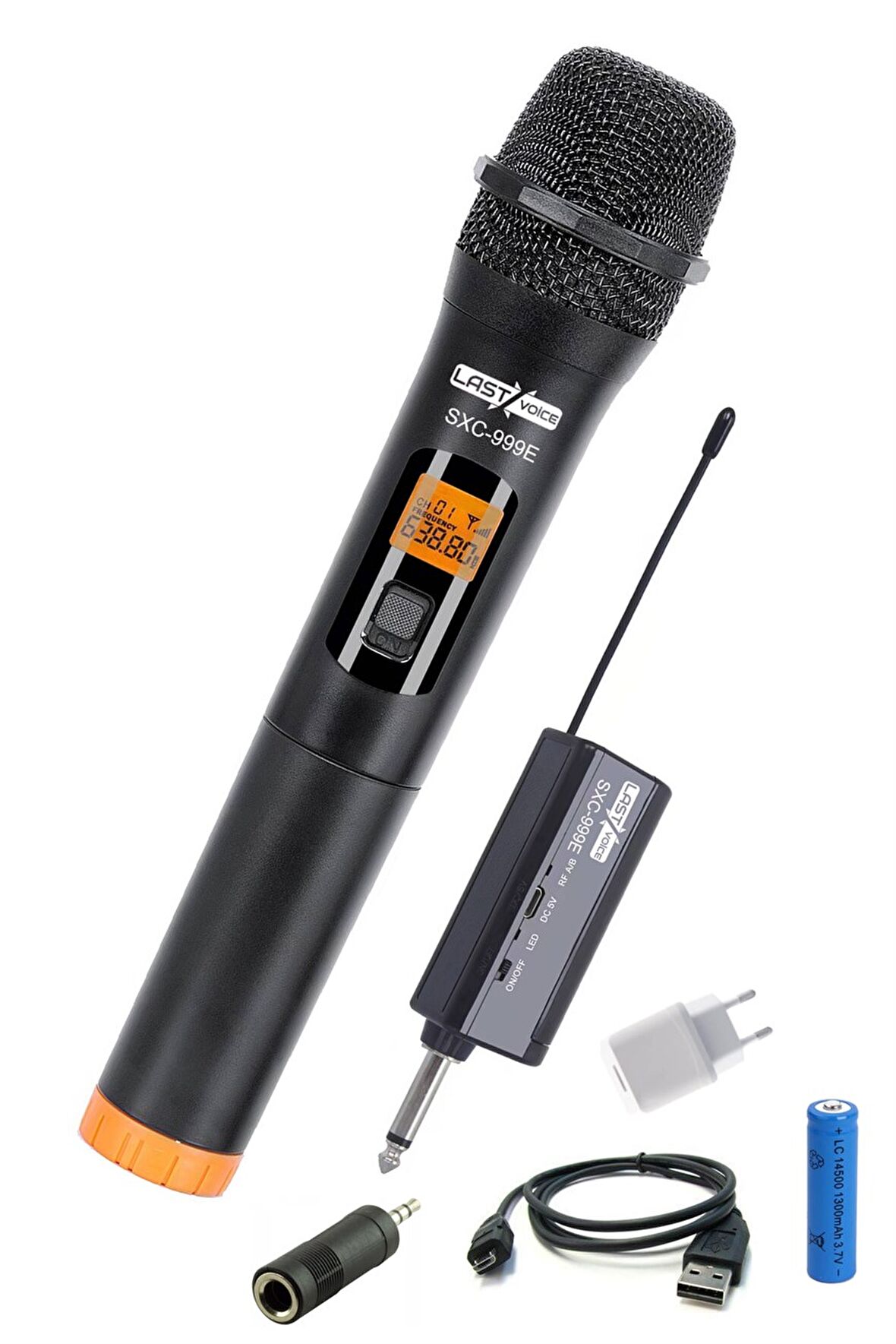 Lastvoice SXC-999E Şarjlı Telsiz Kablosuz EL Mikrofonu
