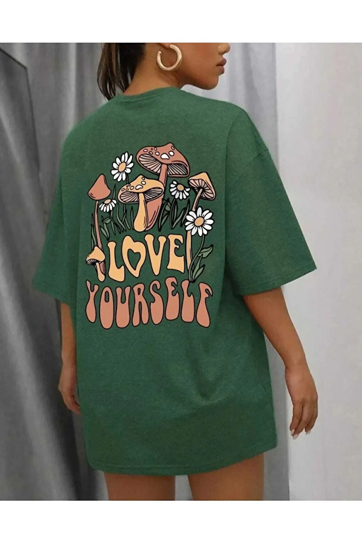 malkoçbey love yourself baskılı t-şhirt