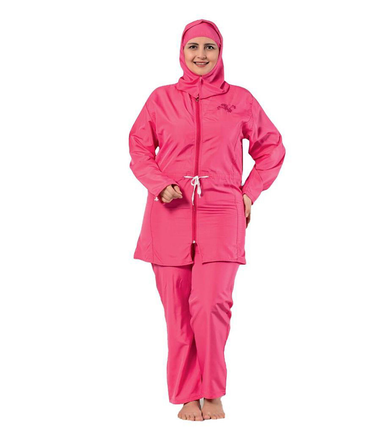 Kadın Battal Beden Tam Kapalı Tesettür Mayo 65-75 Kilo İçin