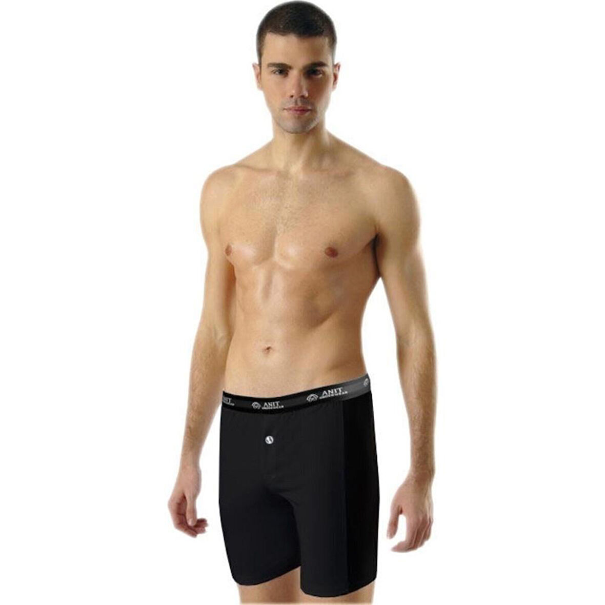 6 Adet Anıt Erkek Büyük Beden Likralı Uzun Boxer 9054