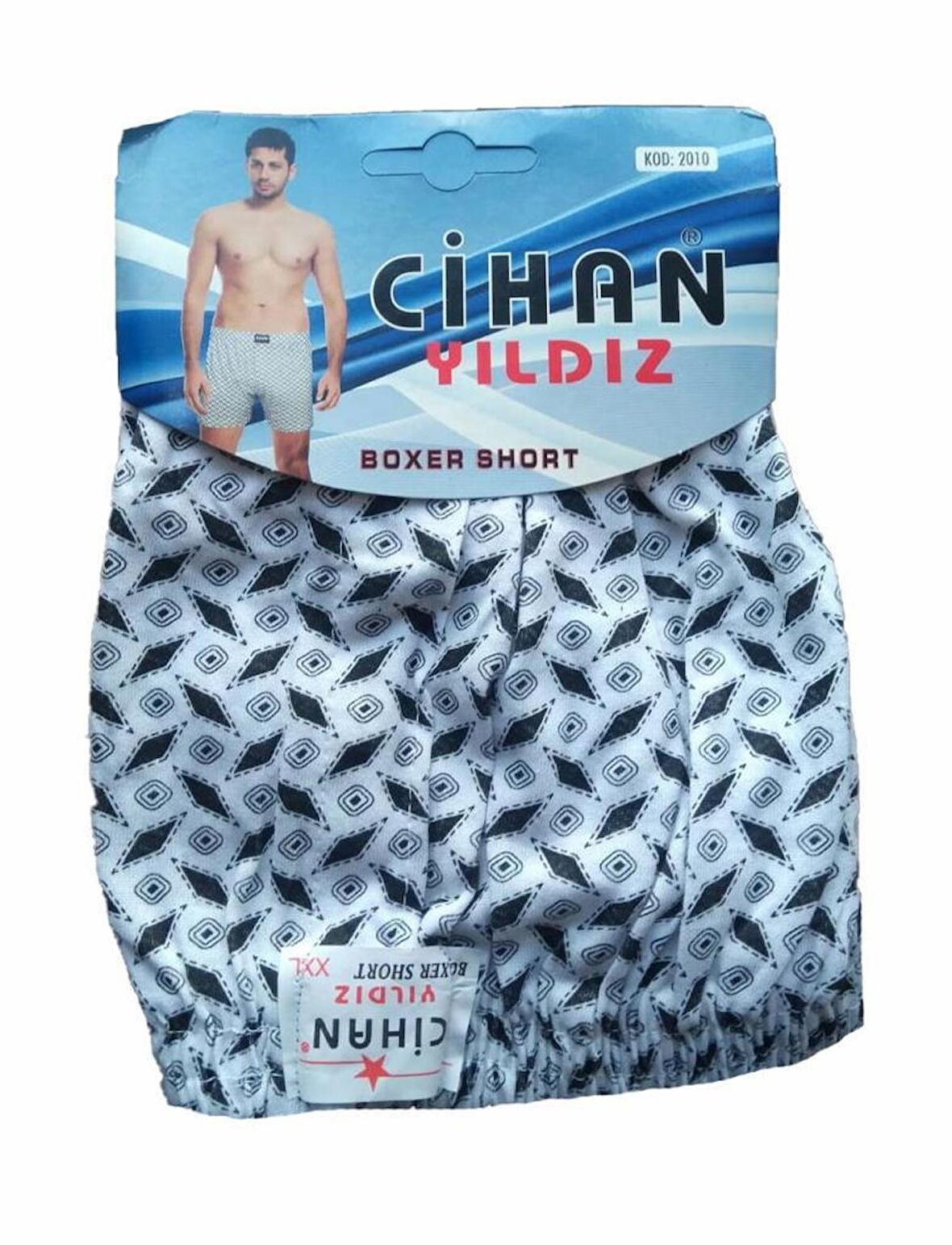 3 lü Paket Cihan Yıldız Erkek Empirme Boxer Ekonomik Ürün 2010