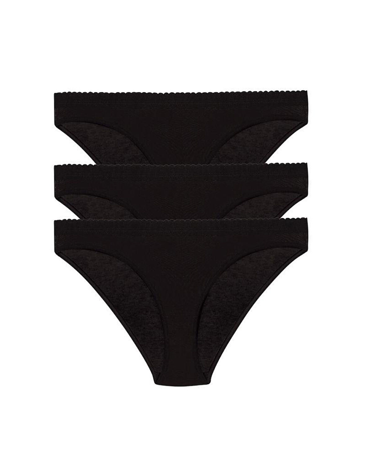 3 lü Paket Şahin Bayan Likralı Bikini Külot 30624