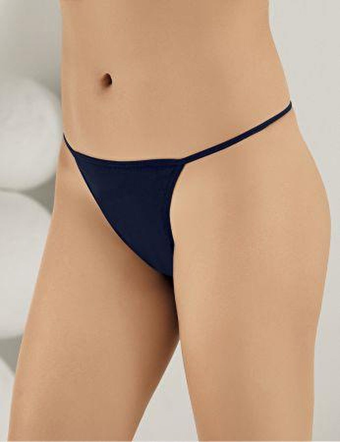 12 li Paket Şahinler Bayan Penye Likralı String Külot B3044 