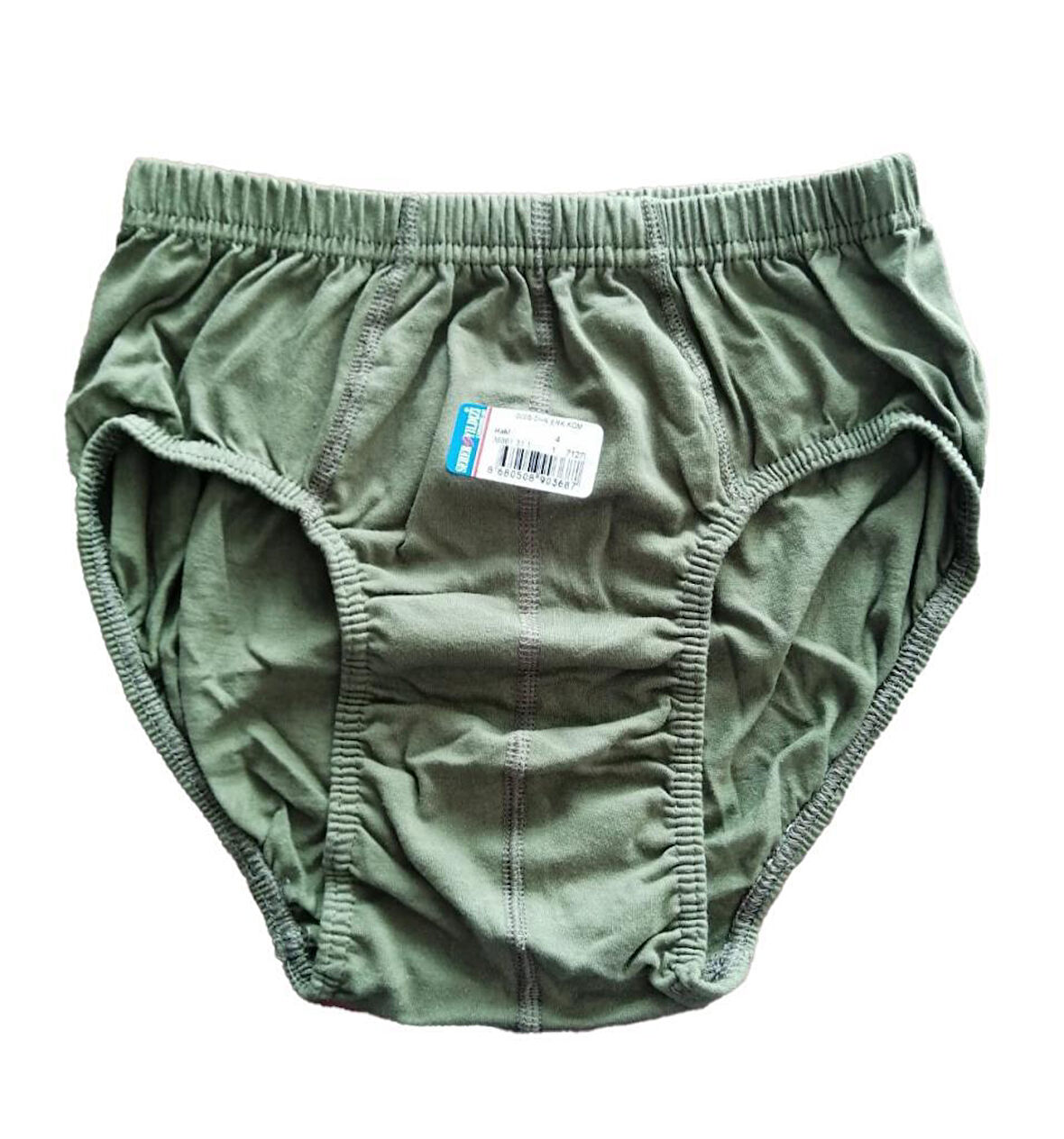 12 li Paket Seher Yıldızı Erkek Renkli Slip Külot Pamuklu 0005