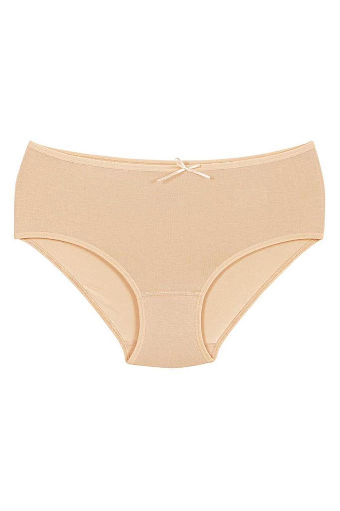 12 Adet Yıldız Kadın Bambu Bato Külot Ten 3923