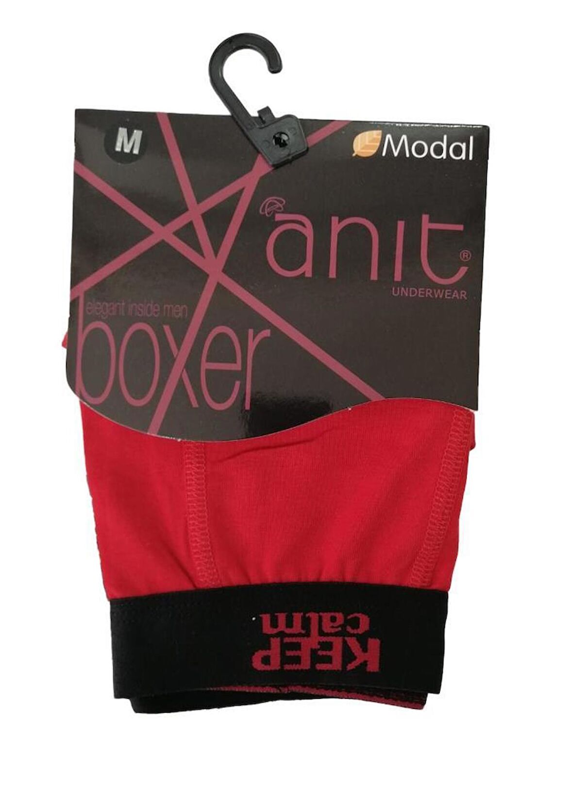 6 Adet Anıt Erkek Modal Likralı Boxer Renk Seçenekli 1266