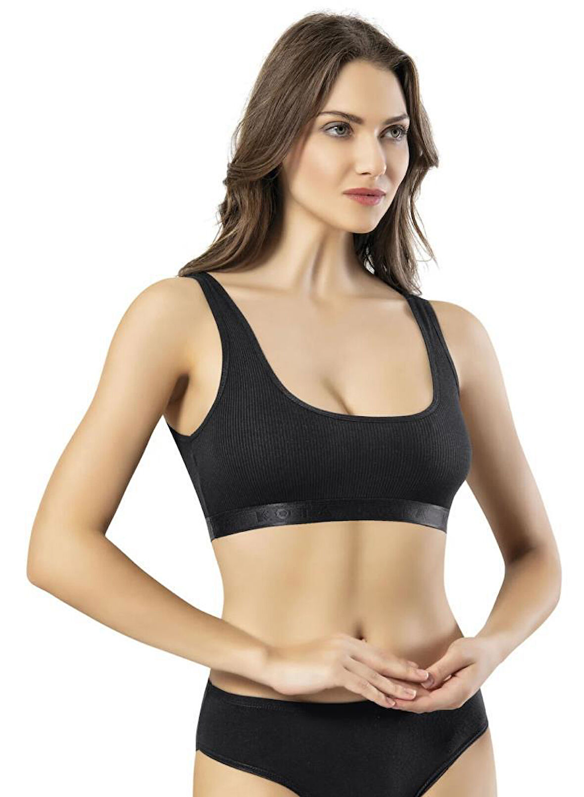 6 Adet Kota Kadın Kaşkorse Geniş Askılı Pedli Büstiyer 6430