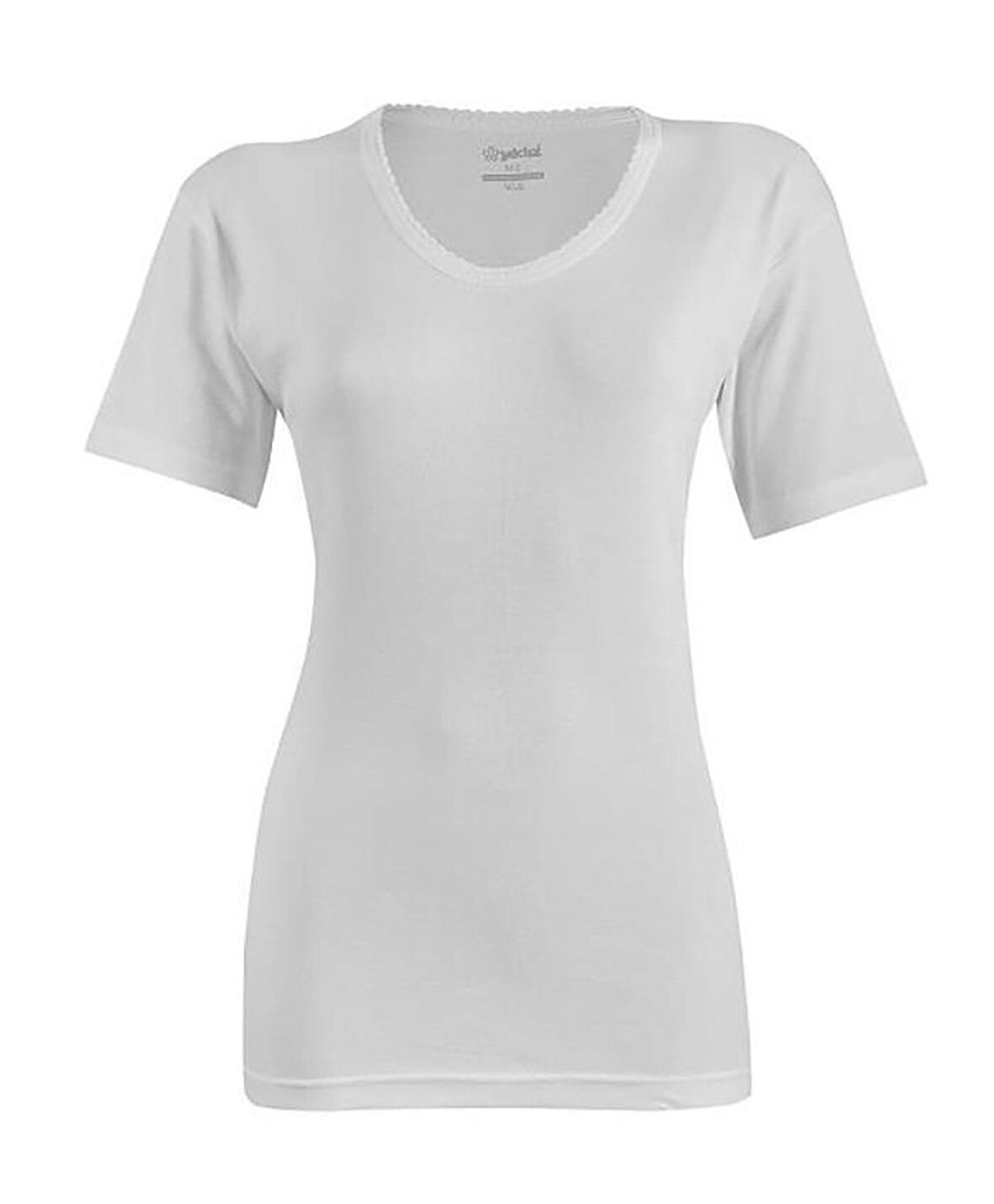 6 Adet Yıldız Kadın Ribana Kısa Kollu Fanila Atlet Beyaz 3013