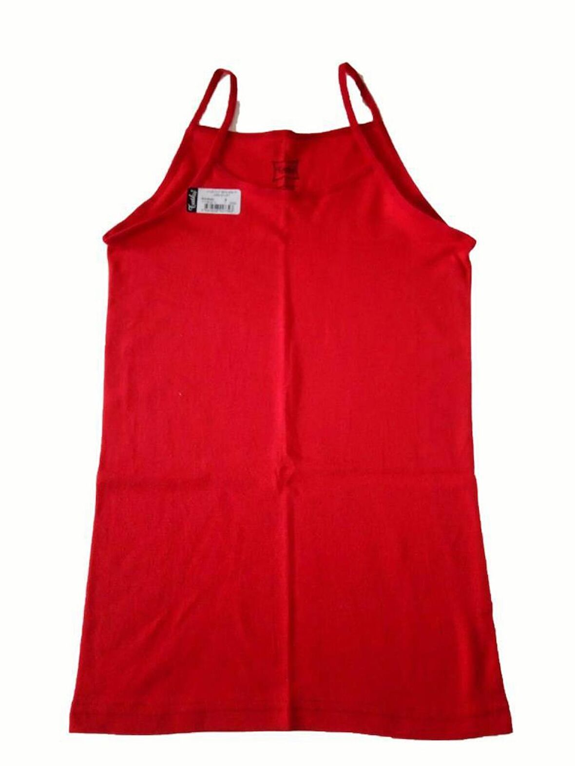 6 Adet Tutku Kadın Ribana İp Askılı Atlet Renk Seçenekli