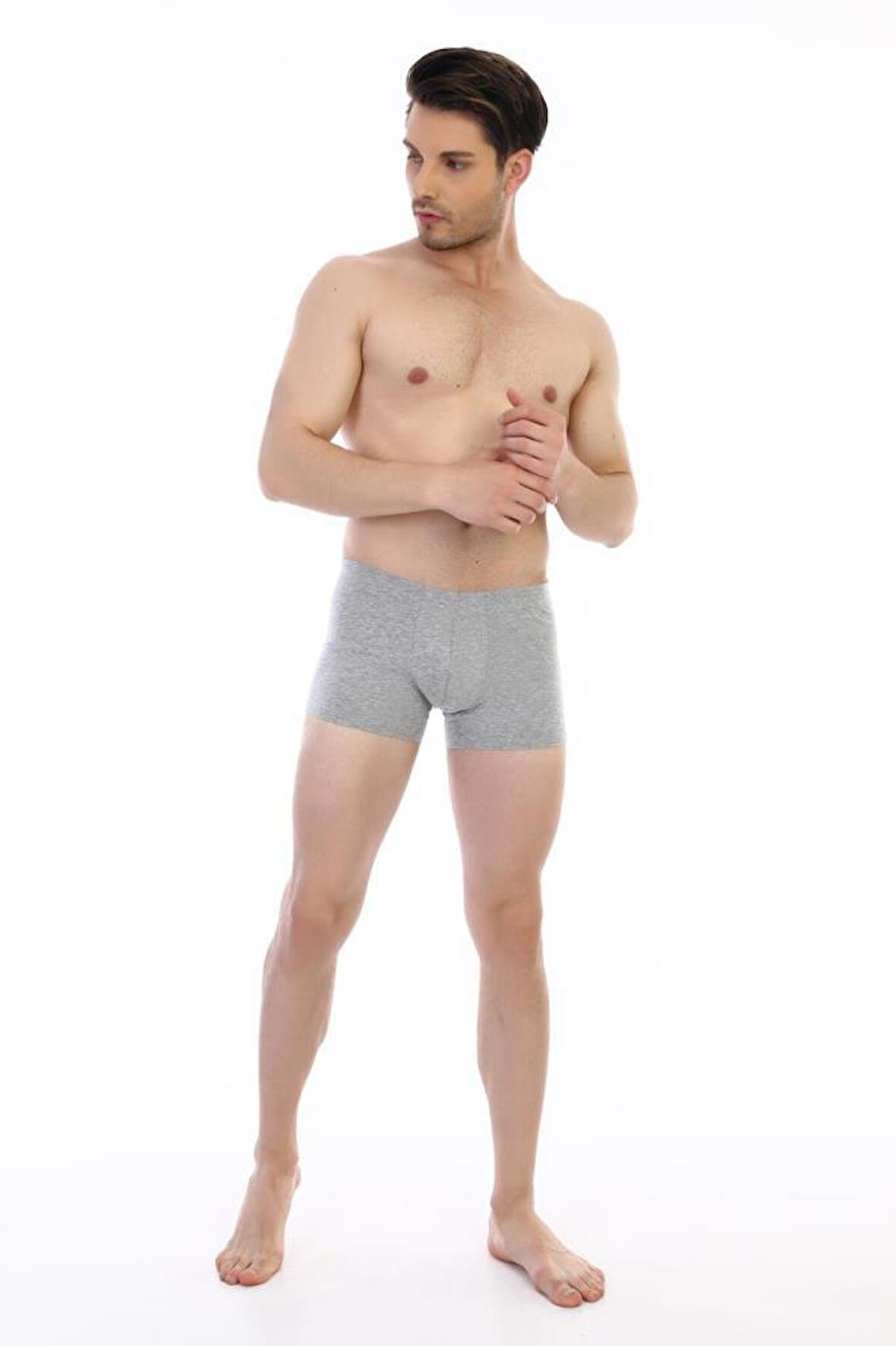 6 Adet Çift Kaplan Erkek Elastanlı Boxer 810