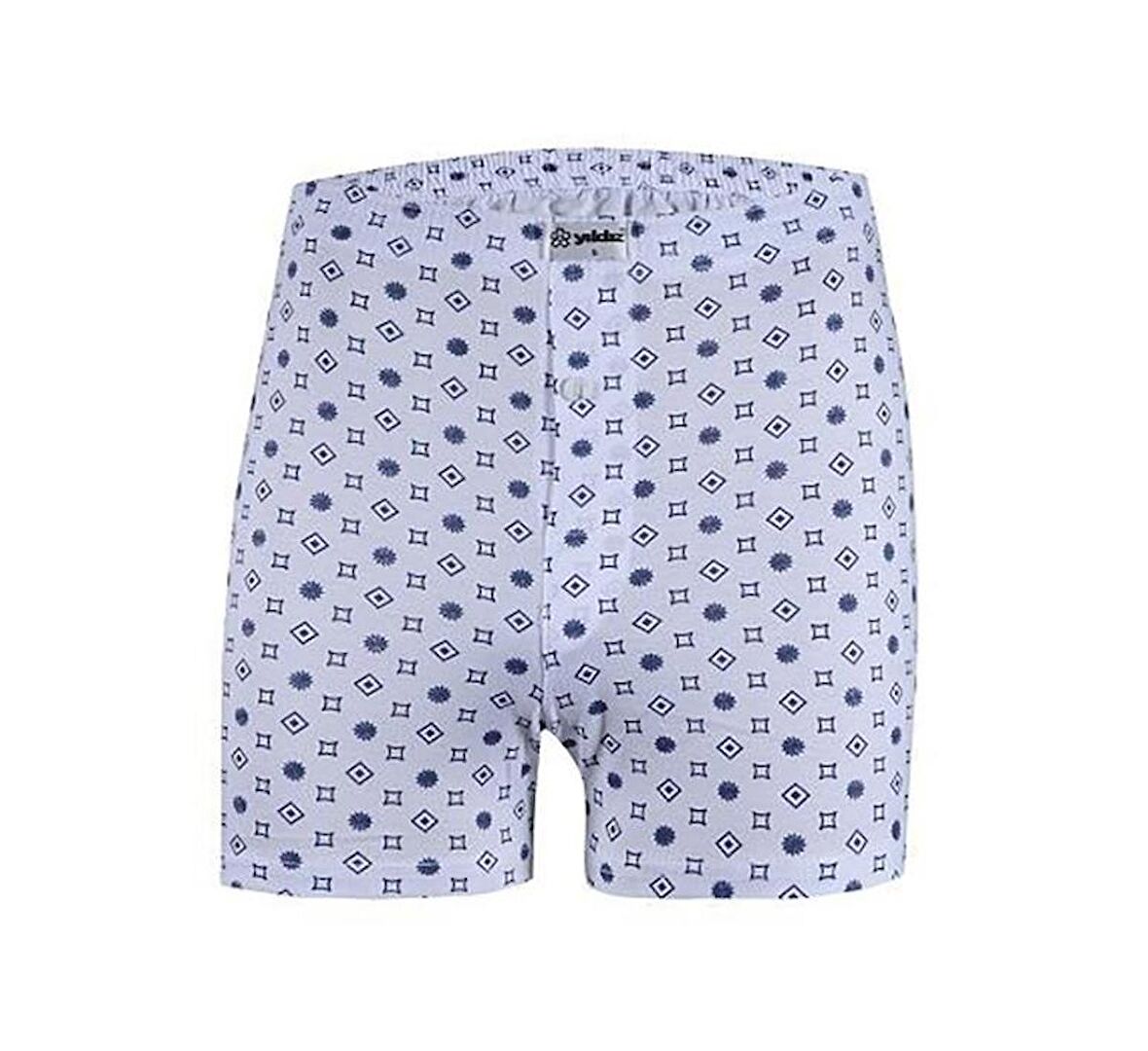 5 Adet Yıldız Erkek Desenli Empirme Boxer Short 35