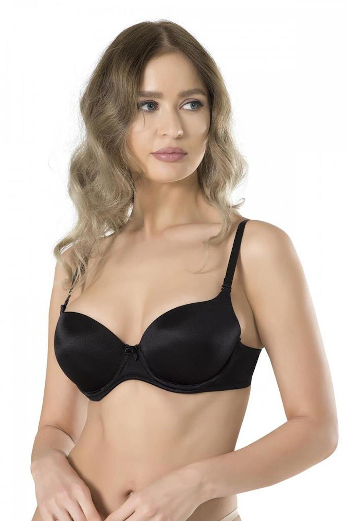 Fabony Kadın Basic Boş Cup Desteksiz Kulaklı Sütyen 3060