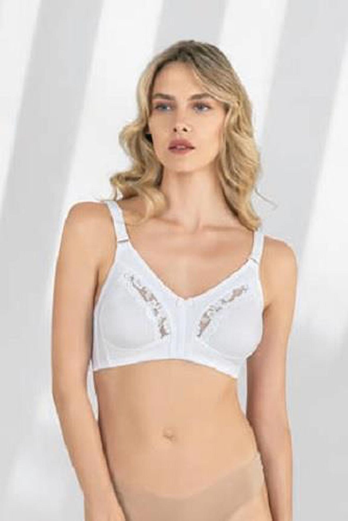 Fabony Kadın Dantel Detaylı Penye Toparlayıcı Sütyen 3180