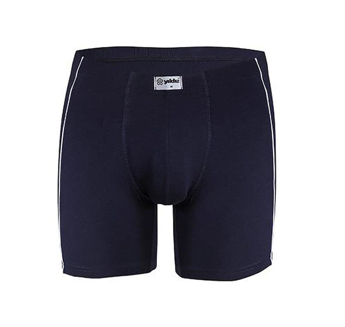 3 Adet Yıldız Erkek Likralı Modal Boxer Short Lacivert 108