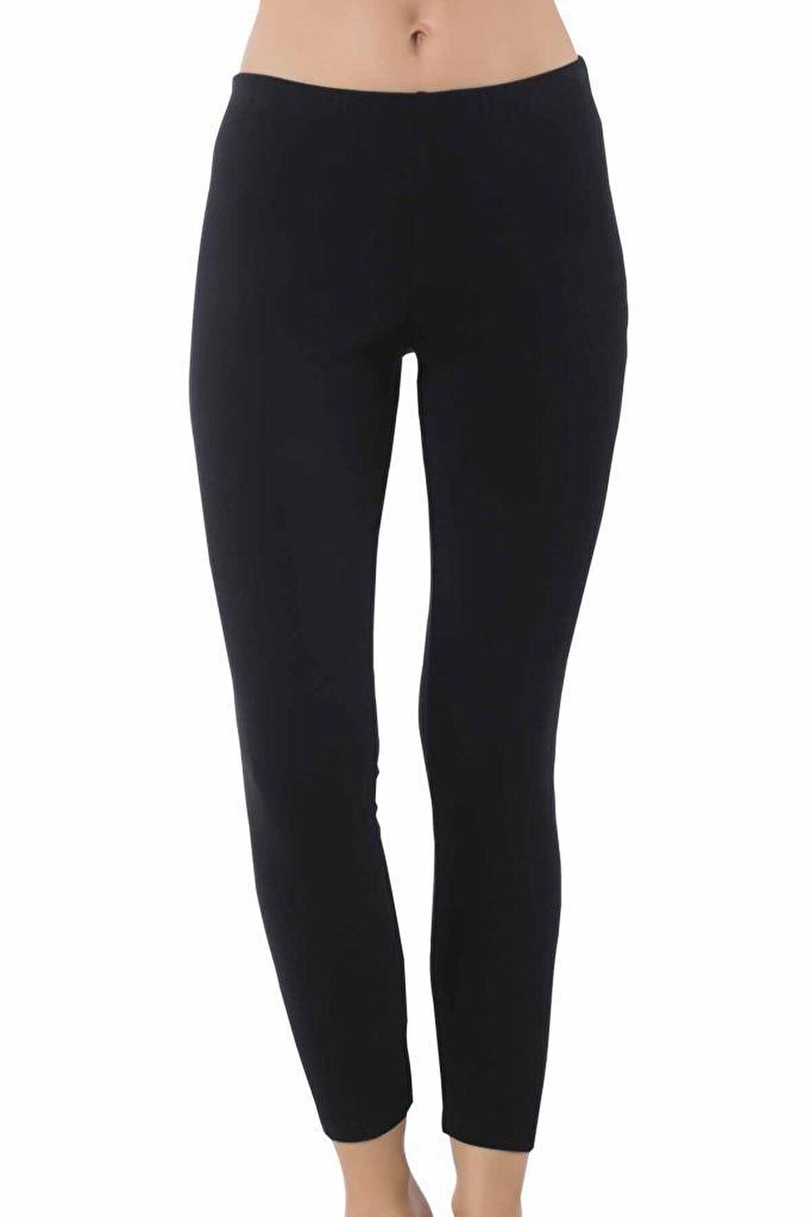 Özkan Kadın Likralı Düz Uzun Tayt Renk Seçenekli 0415