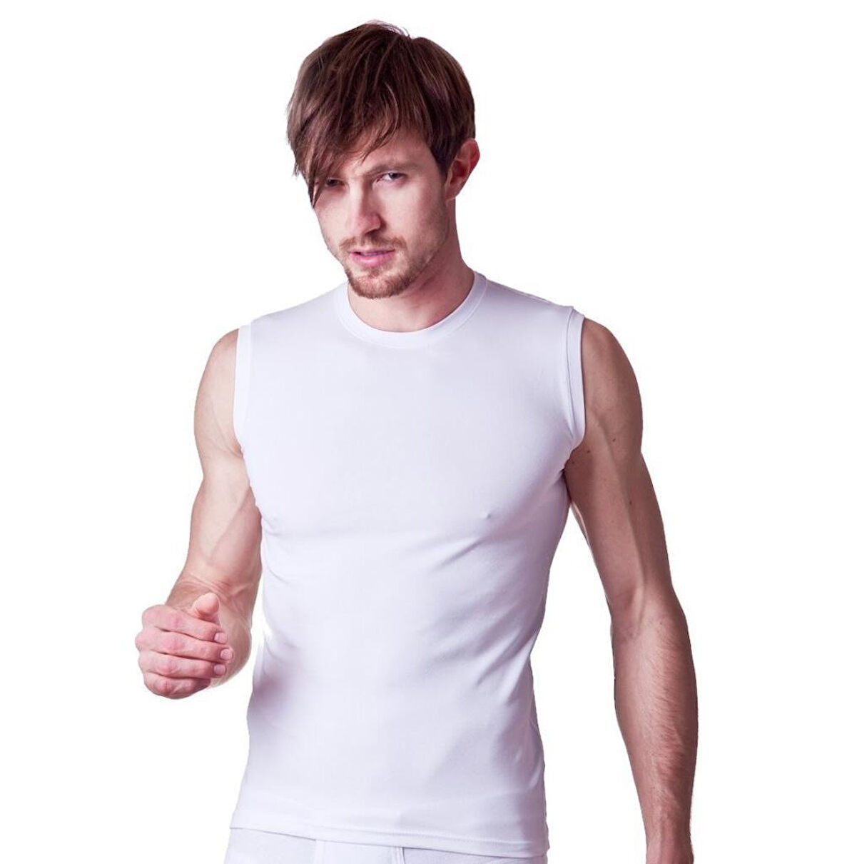 3 Adet Dono Erkek Likralı Sıfır Kol Fanila Atlet 1230