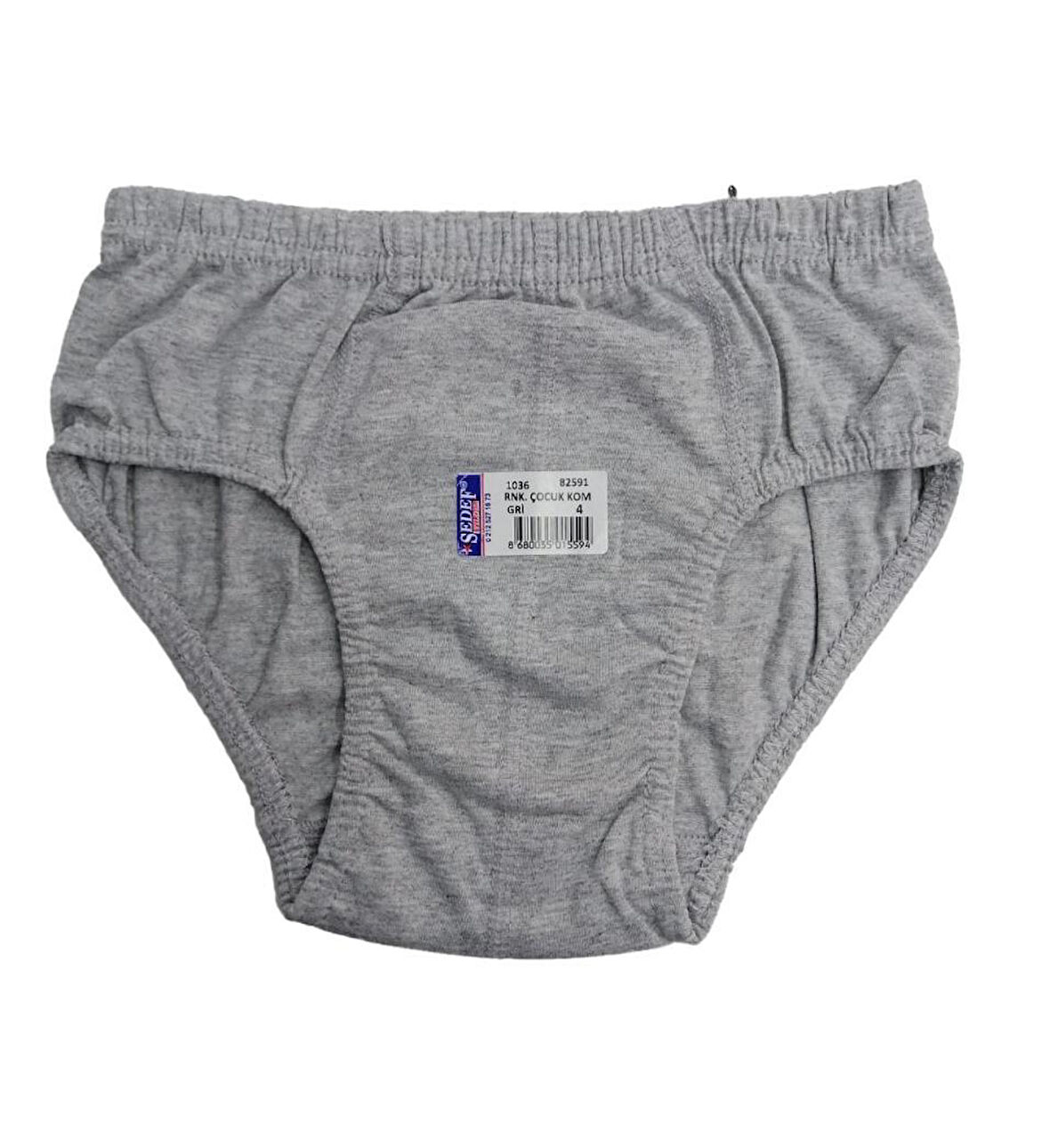 12 Adet Sedef Yıldız Erkek Çocuk Külot Slip Pamuklu