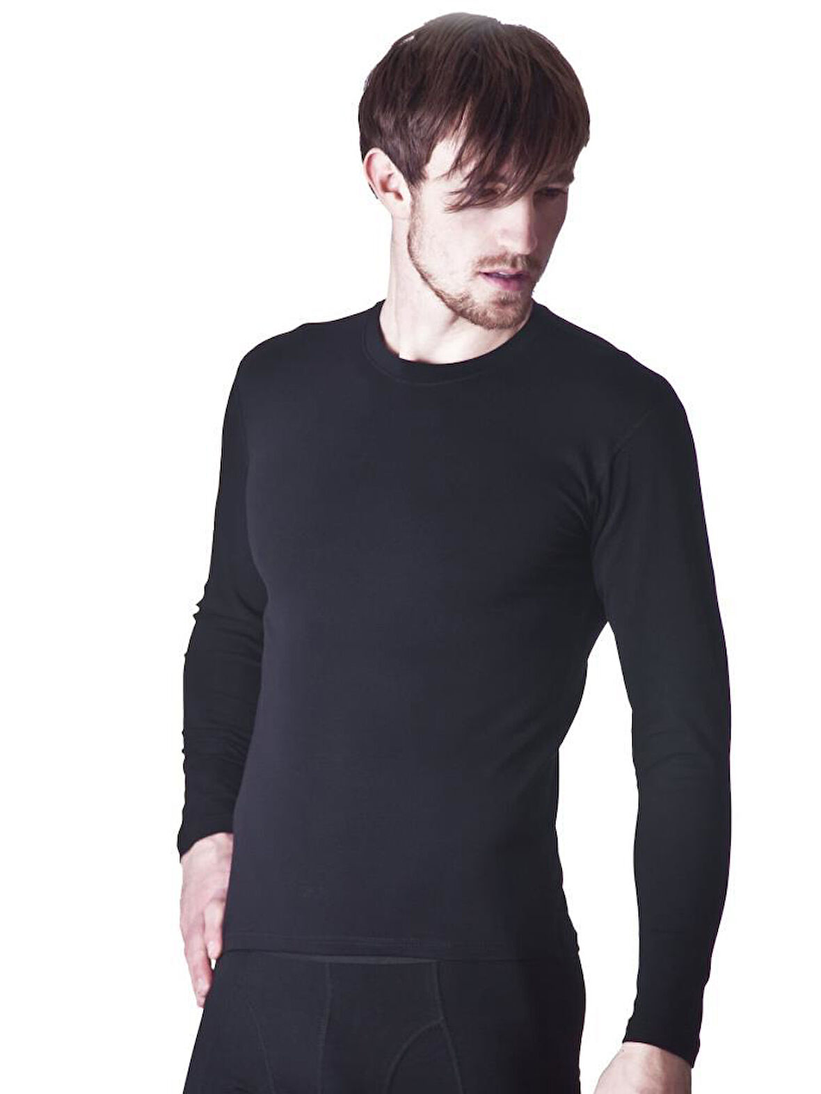 3 Adet Dono Erkek Likralı Uzun Kollu Fanila Atlet 1250