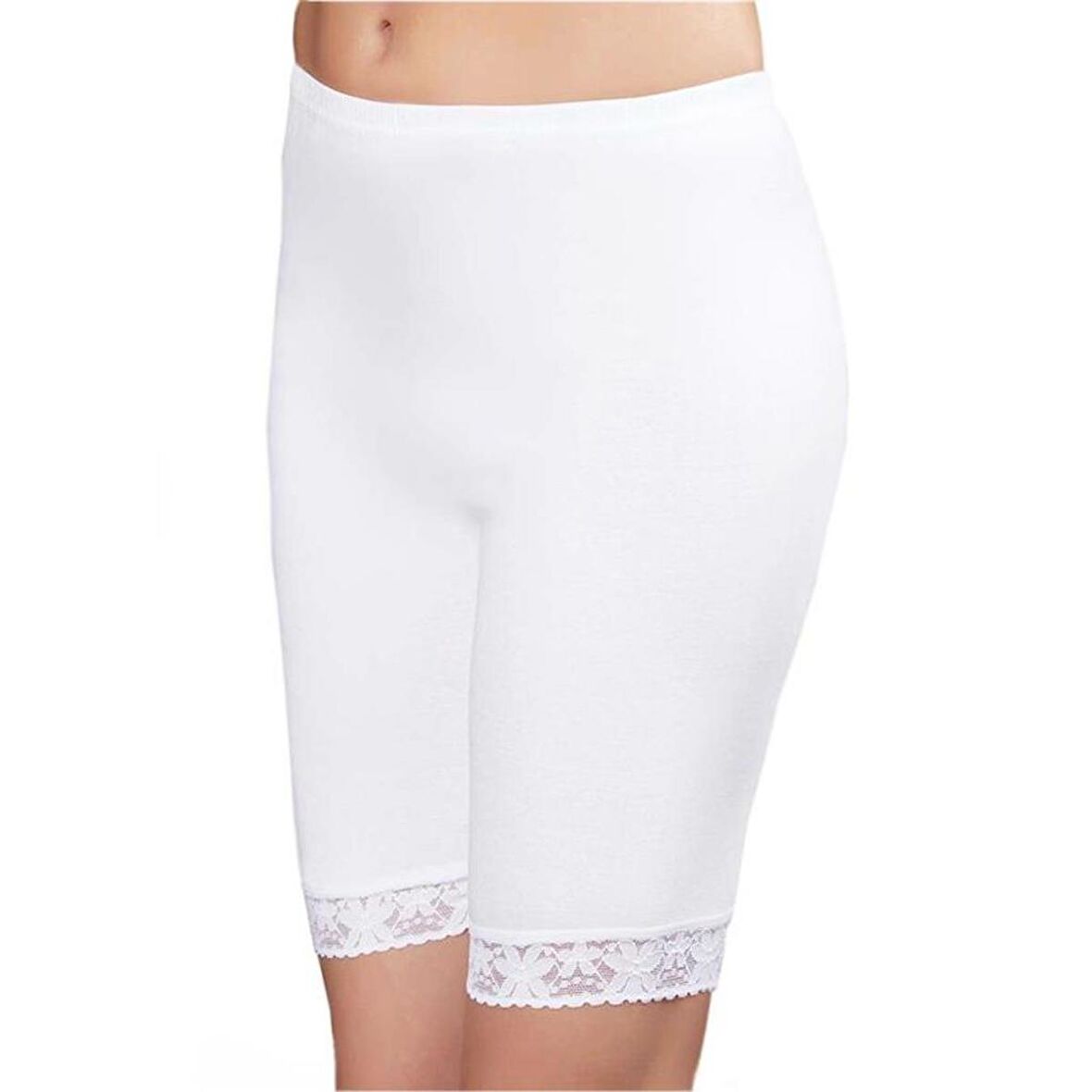 6 lı Paket Şahinler Kadın Ribana Dantelli Dizüstü Tayt B005