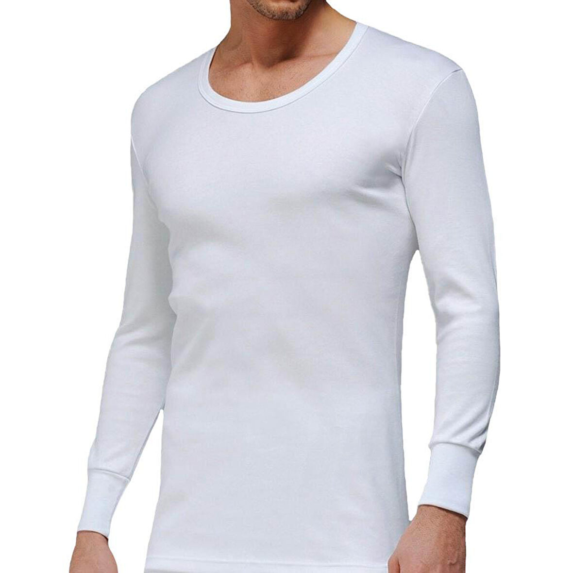 Çift Kaplan Erkek İnterlok Uzun Kol Fanila 435