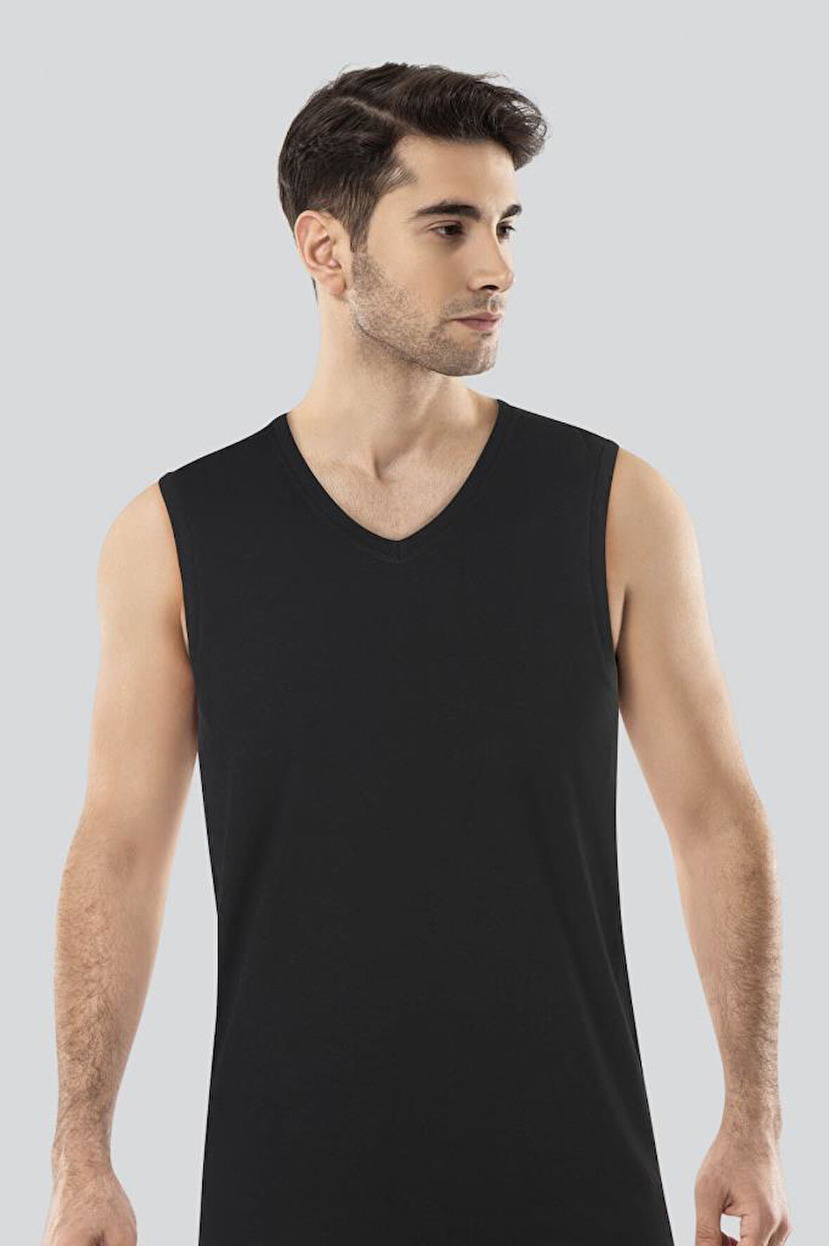 Anıt Erkek Modal V Yaka Sıfır Kol Fanila Atlet 1205