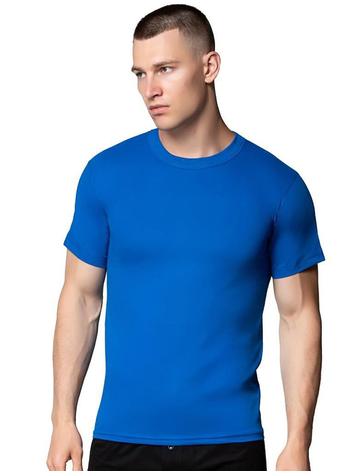 6 Adet Sedef Yıldız Erkek Penye Sıfır Yaka Fanila Atlet 1008