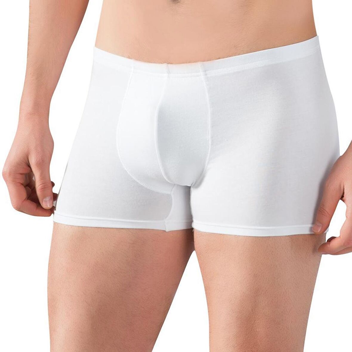 6 Adet Lüx Drm Bambu Erkek Likralı Boxer Short 3910