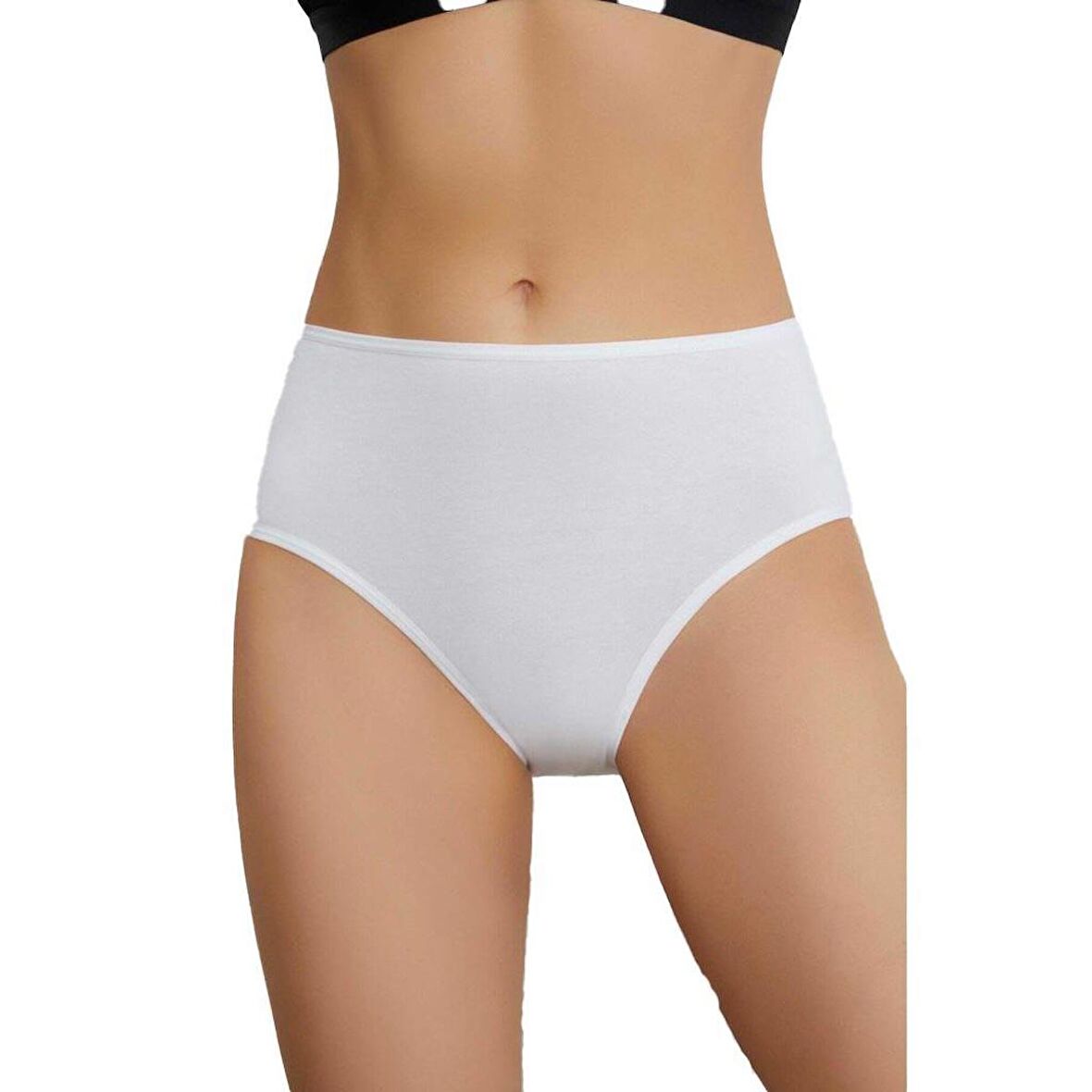 5 li Paket Eros Kadın Yüksek Bel Slip Külot Karışık Renk ERSK760