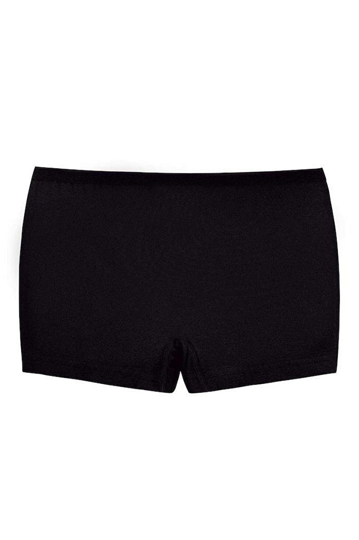 6 Adet Yıldız Kadın Likralı Boxer Siyah 3876