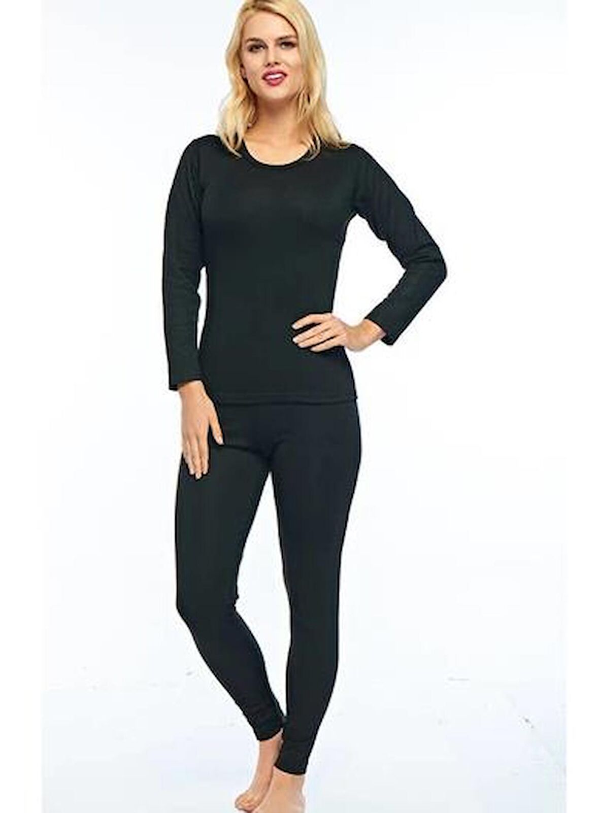 İntimo Kadın Uzun Kollu Alt Üst Termal İçlik Takım