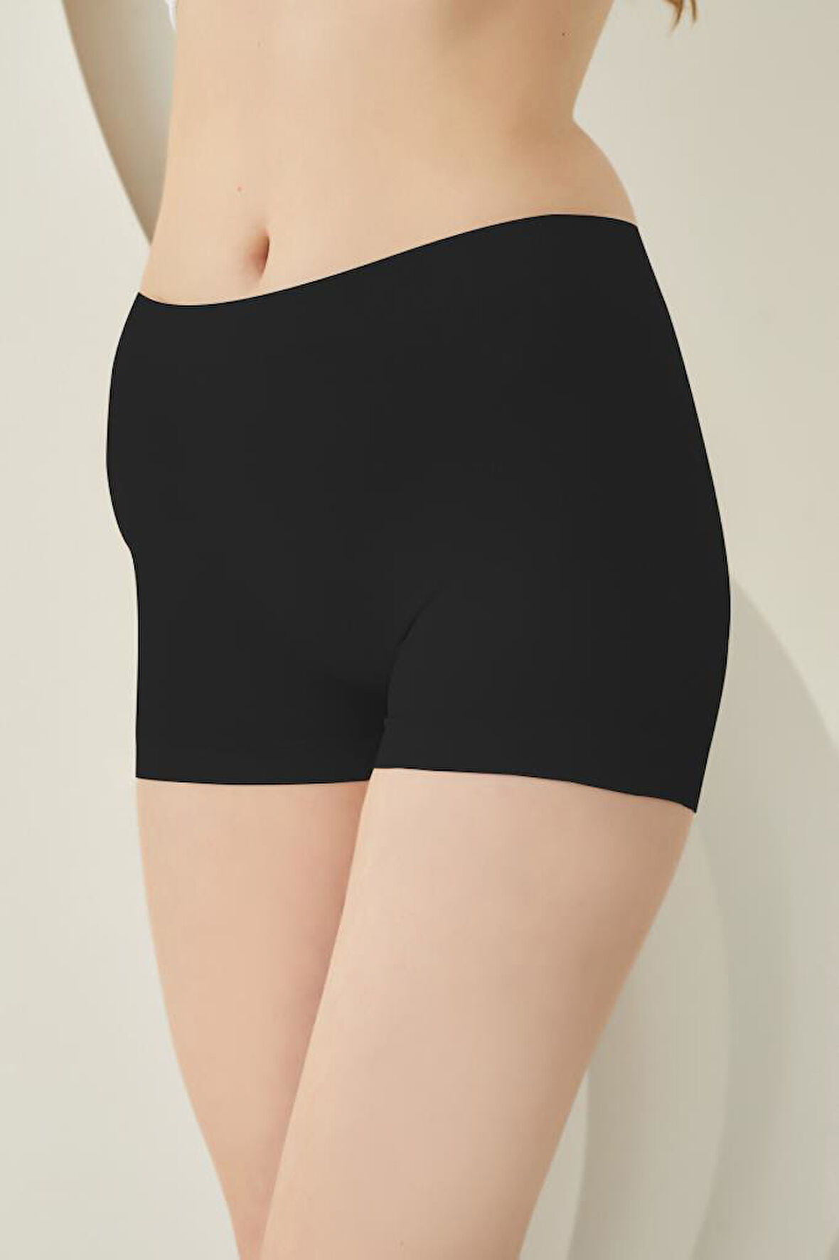 Nbb Kadın Taktel Dikişsiz Mini Şort Kadın Boxer 2008