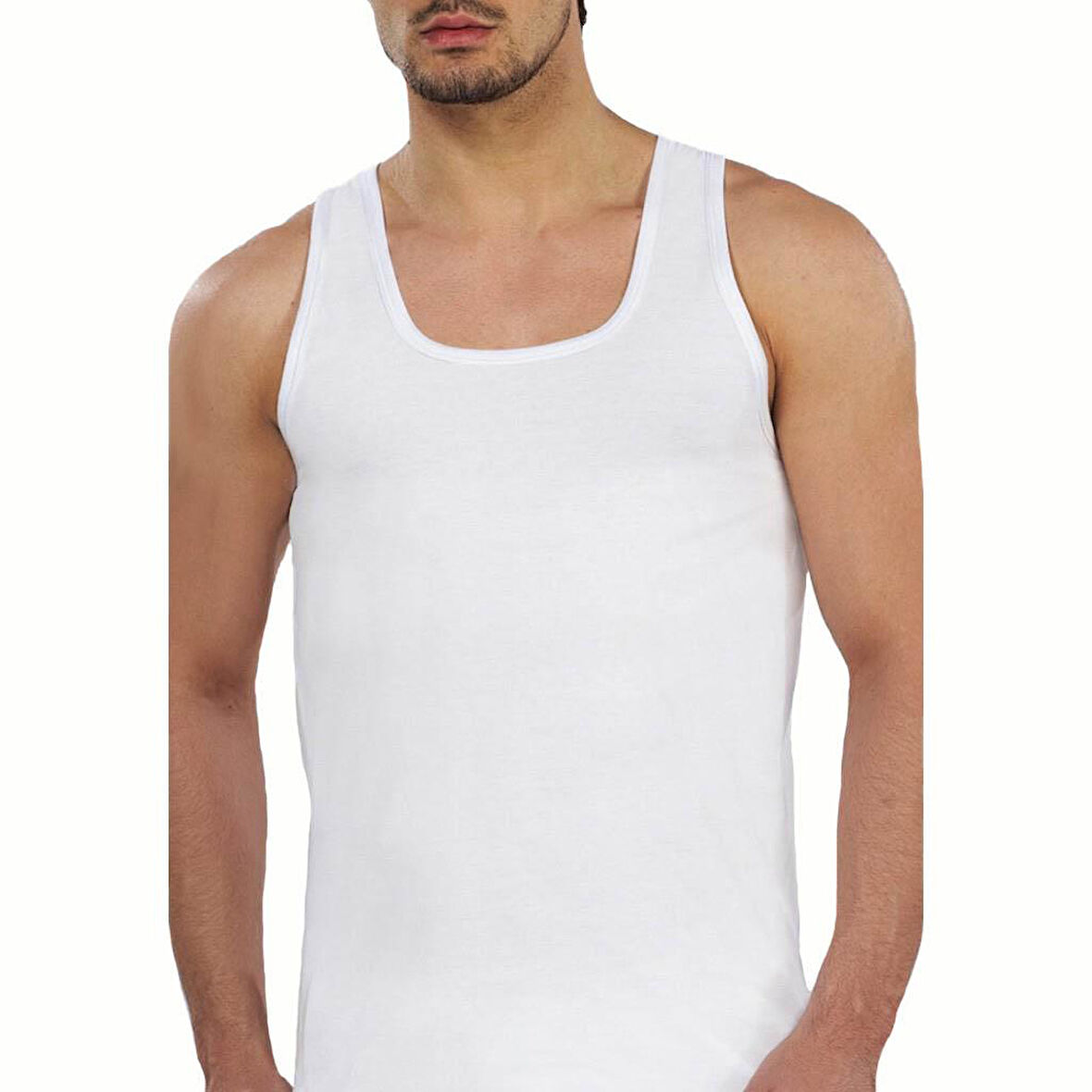 3 Adet Çift Kaplan Erkek Süprem Pamuklu Atlet 770