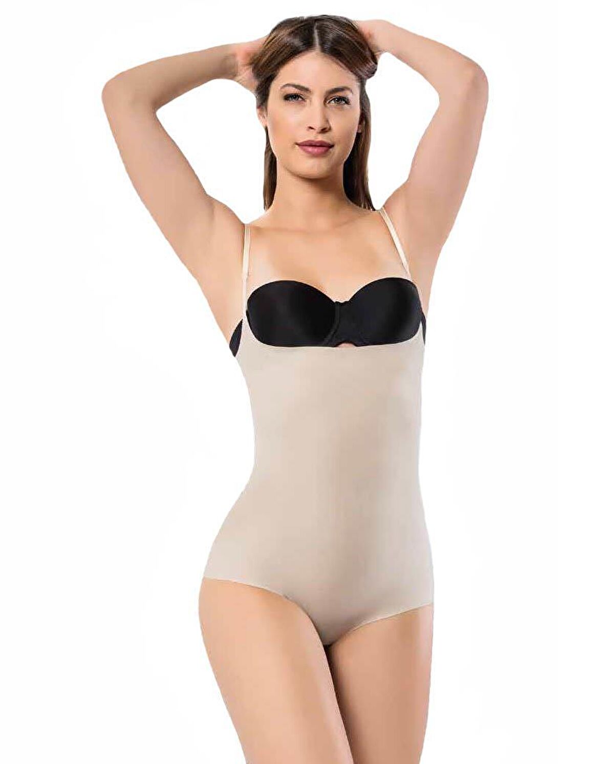 Form Angel 2021 Kadın Lazer Kesim Askılı Göğüs Altı Body Korse