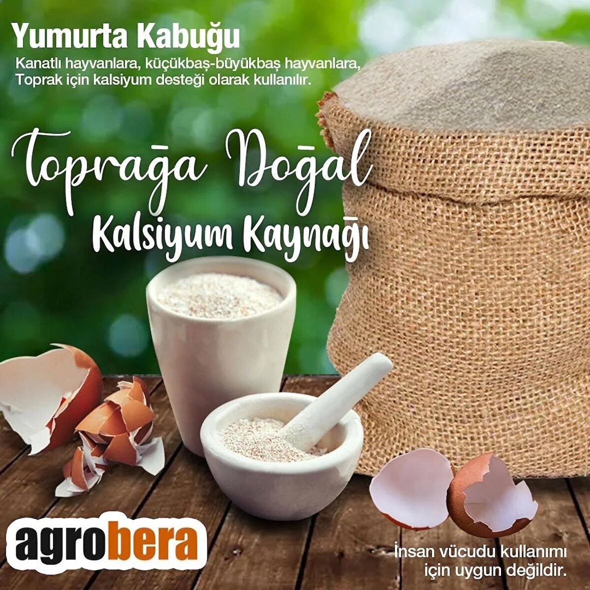 agrobera Yumurta Kabuğu - 5 Kg