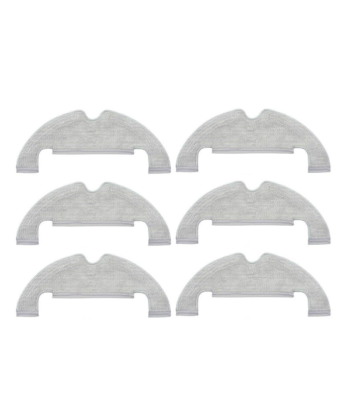 Dreame Z10 Pro Uyumlu 6 Adet Mop Fiber Paspas Bez