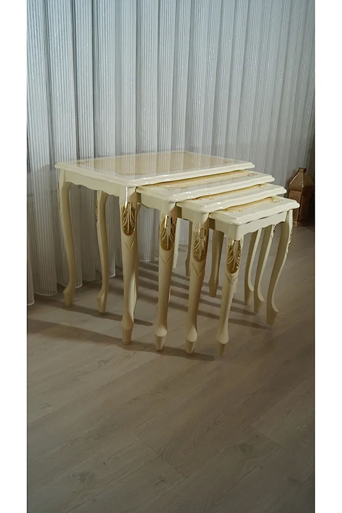 4'lü ceviz sehpa