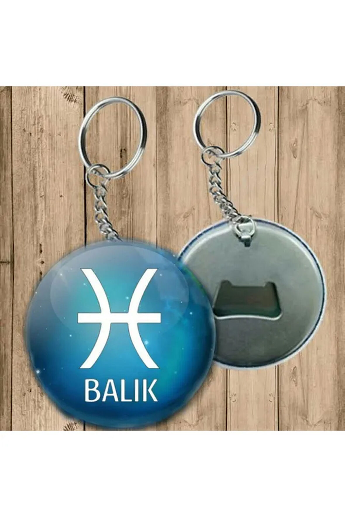 Balık Burcu Anahtarlık - Açacaklı Anahtarlık