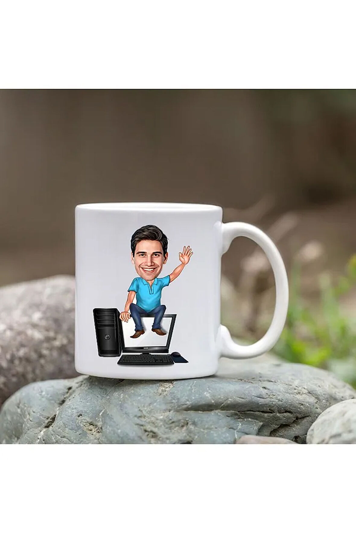 Kişiye Özel Bardak - Karikatür Bardak - Mühendis Bardağı