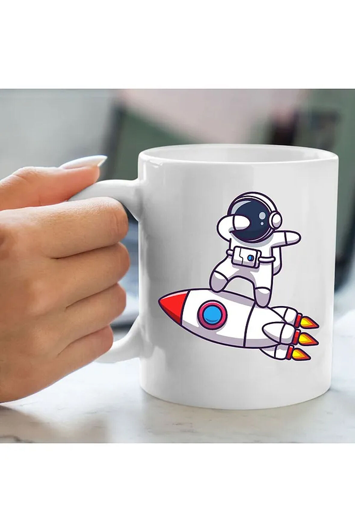 Astronot Model Bardak - Astronot Bardağı