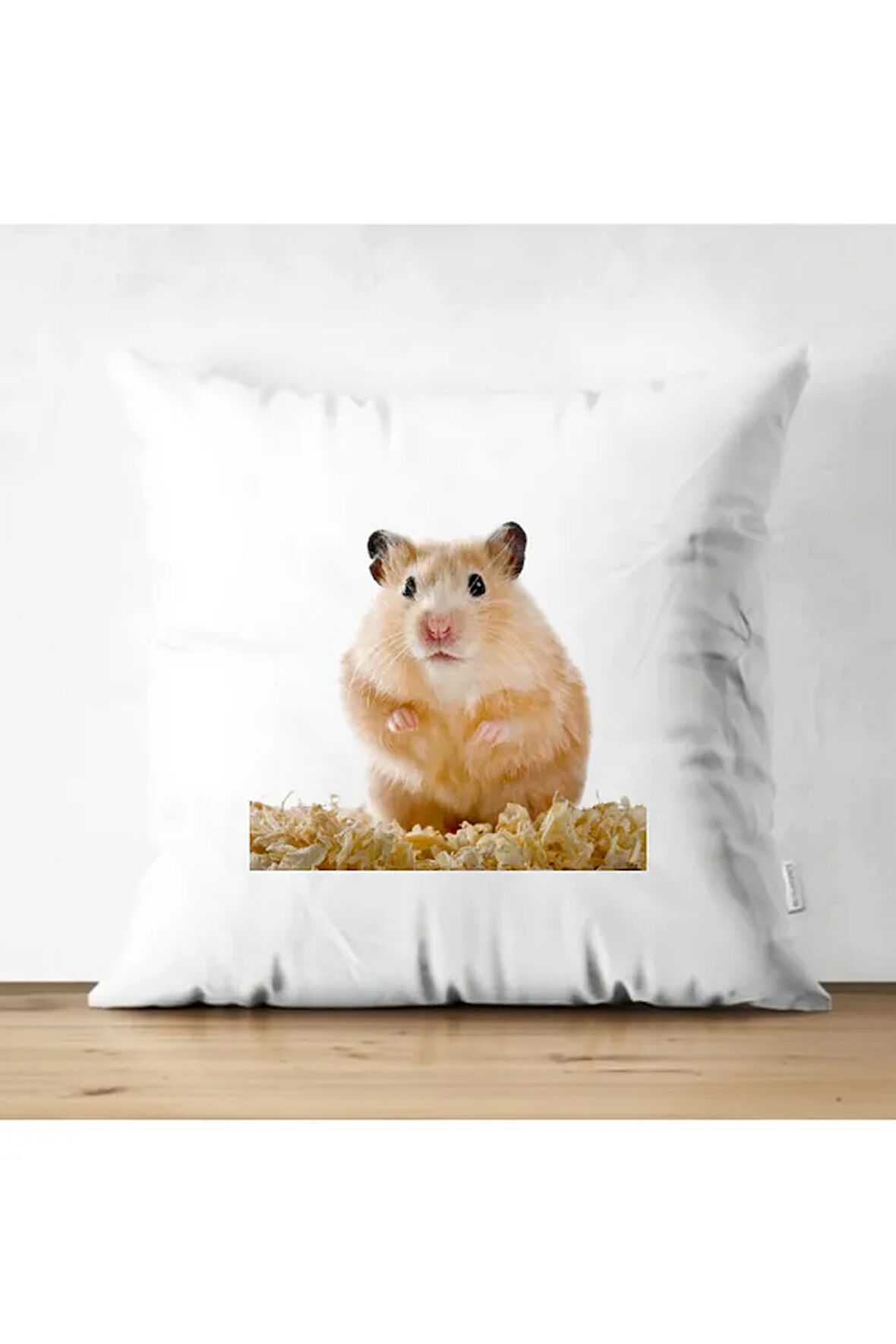 Hamster Model Kırlent Kılıfı - Hamster Yastık Kılıfı