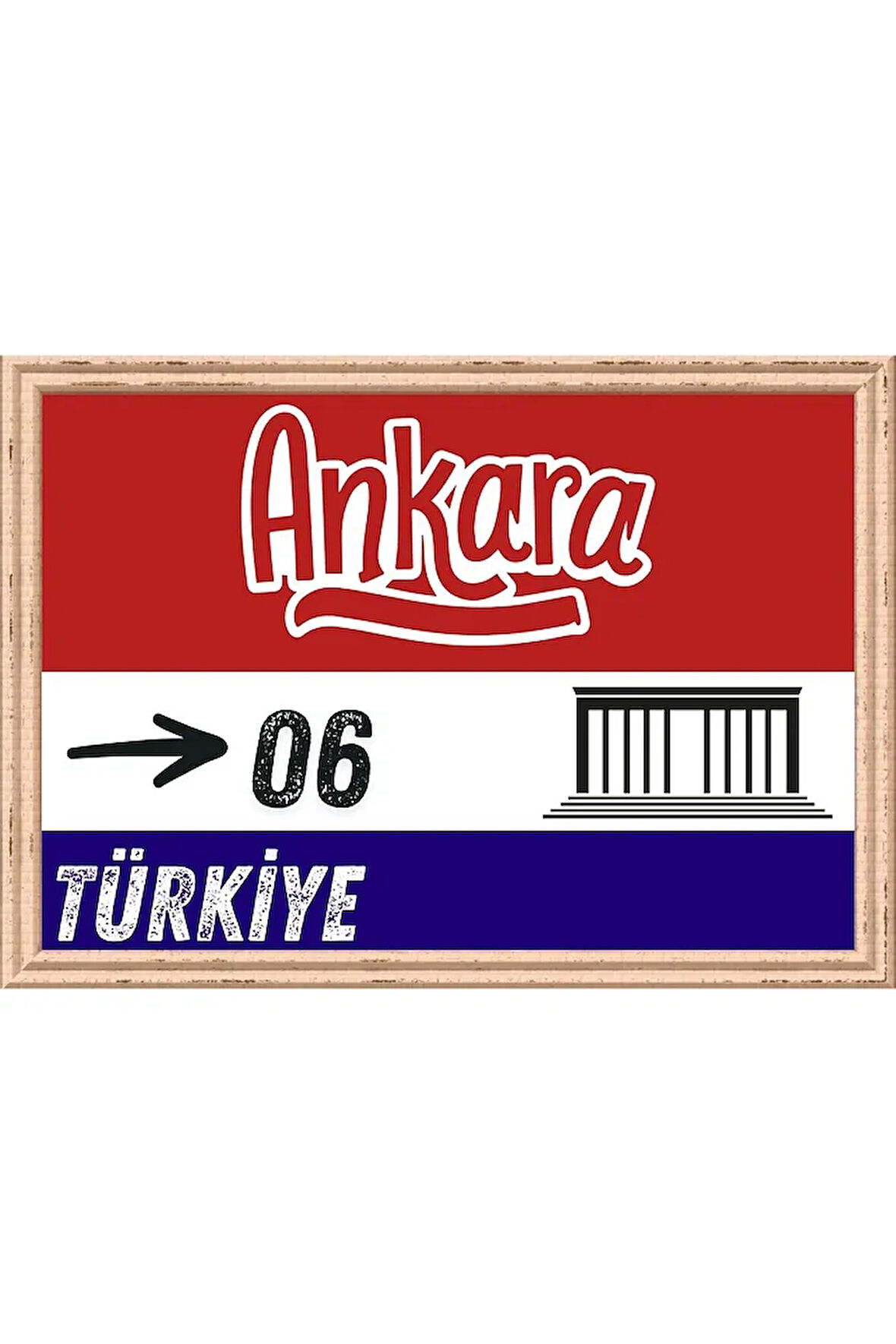 Ankara Tablo - Retro Tablo