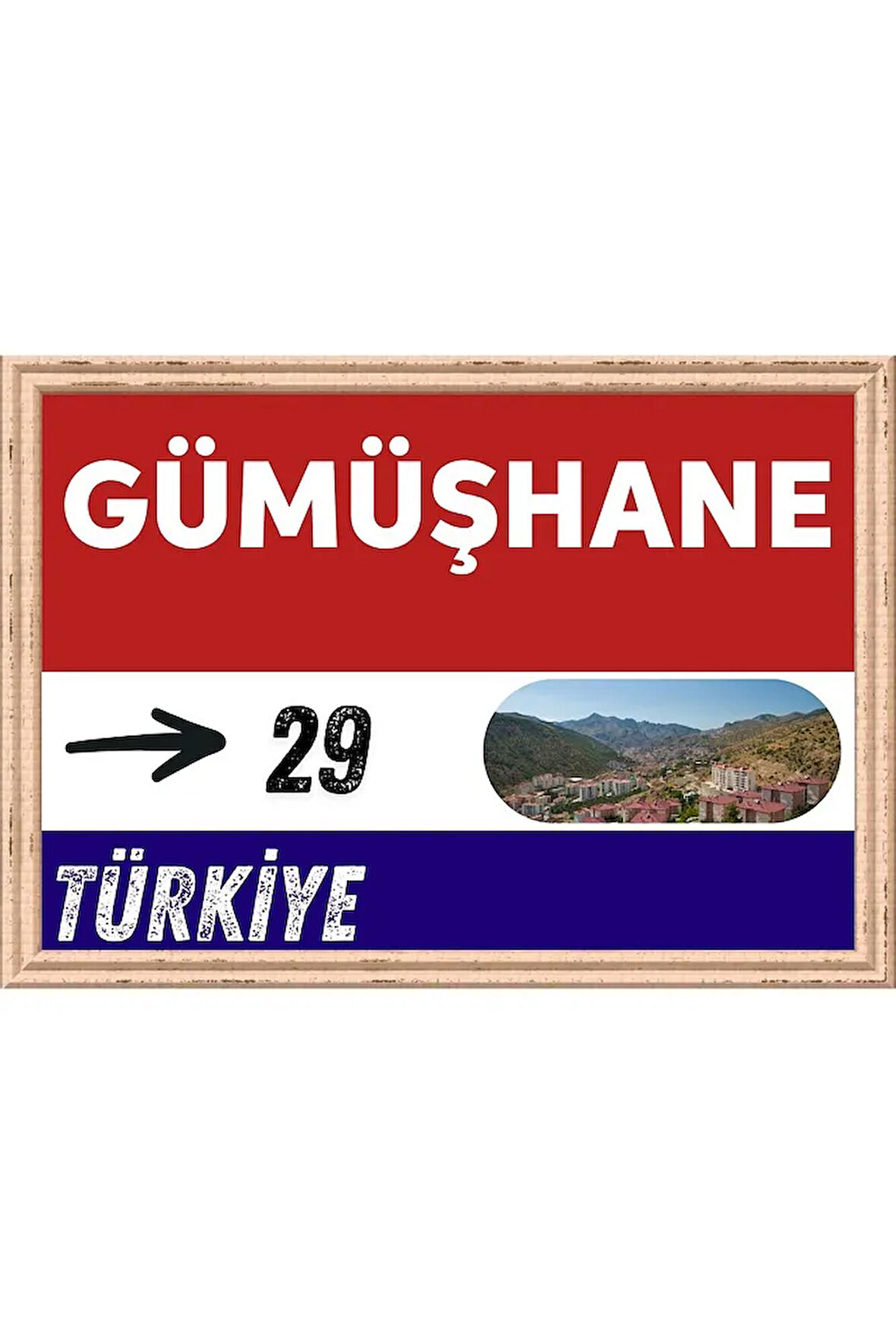 Gümüşhane Tablo - Retro Tablo