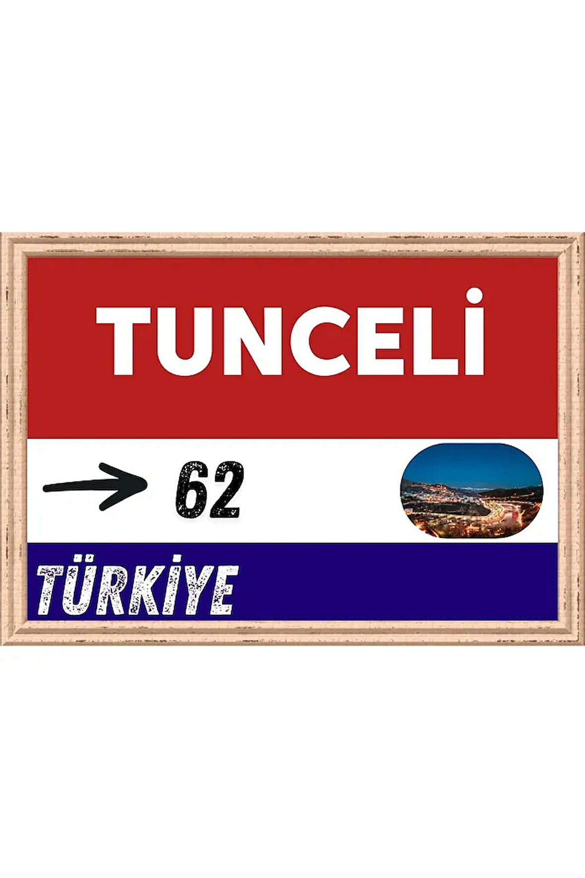 Tunceli Tablo - Retro Tablo
