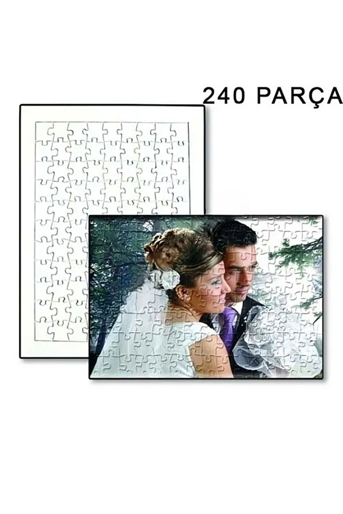 Kişiye Özel Puzzle - Resimli Puzzle - 240 Parça ( 28 x 41 cm)