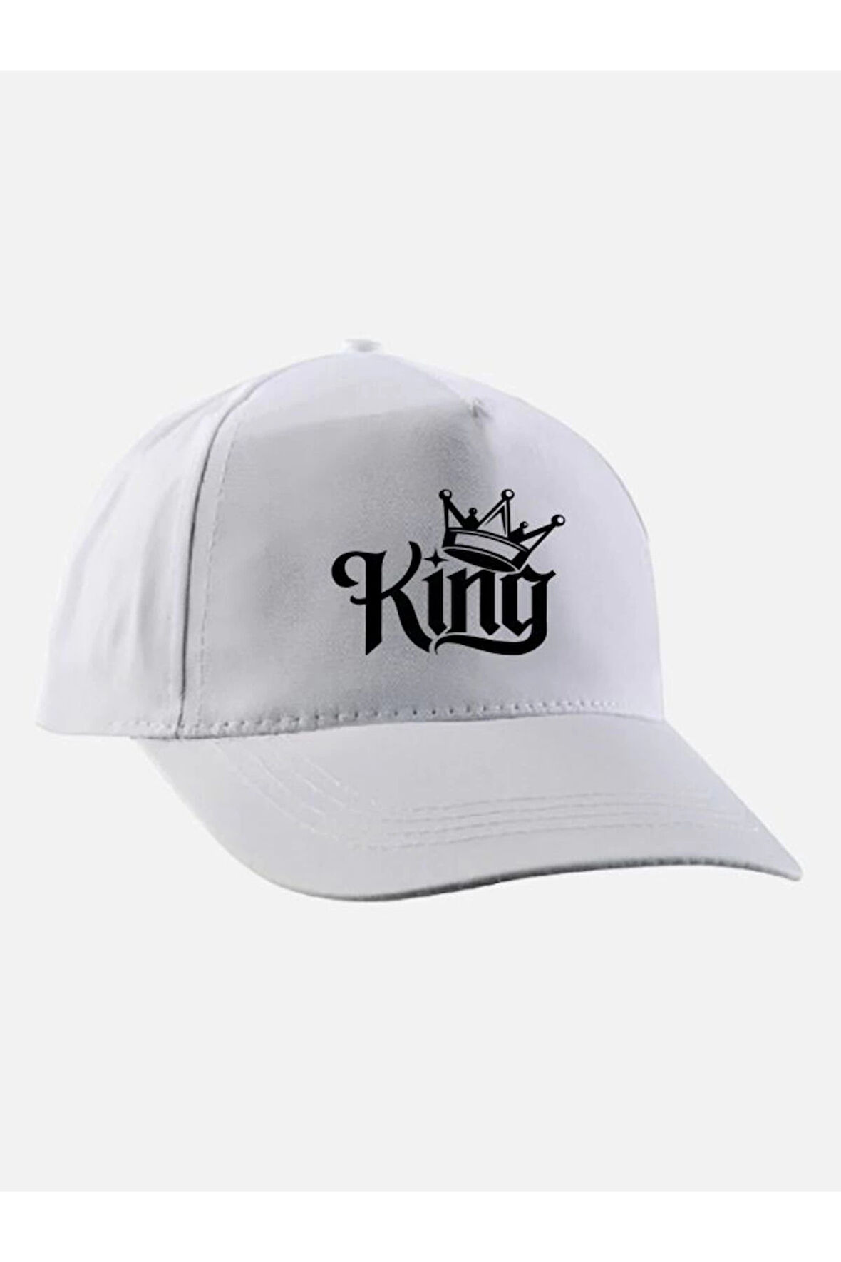 King Baskılı Şapka - King Şapkası - Kral Şapkası