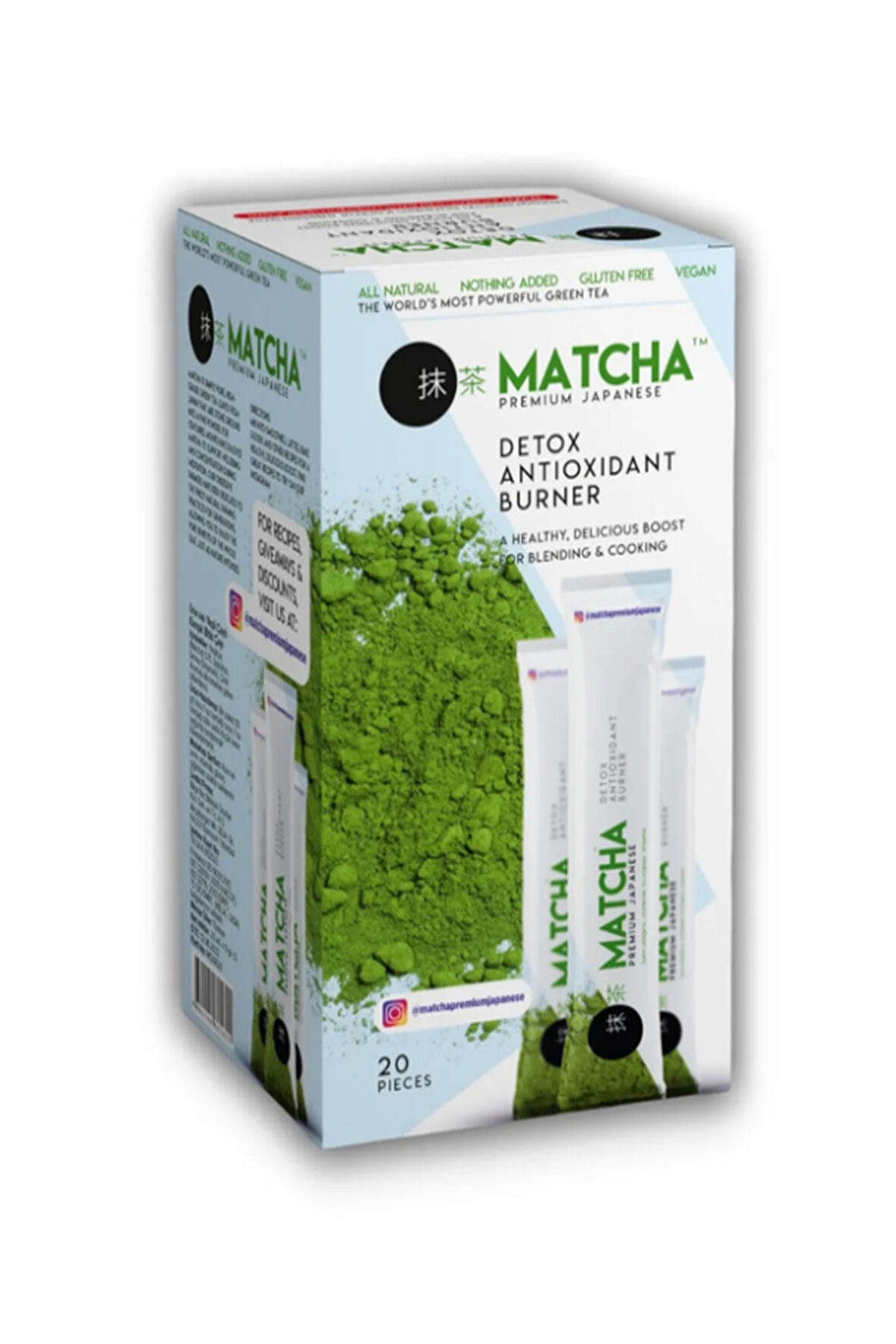 Matcha Premium Japanese Toz Maça Çayı