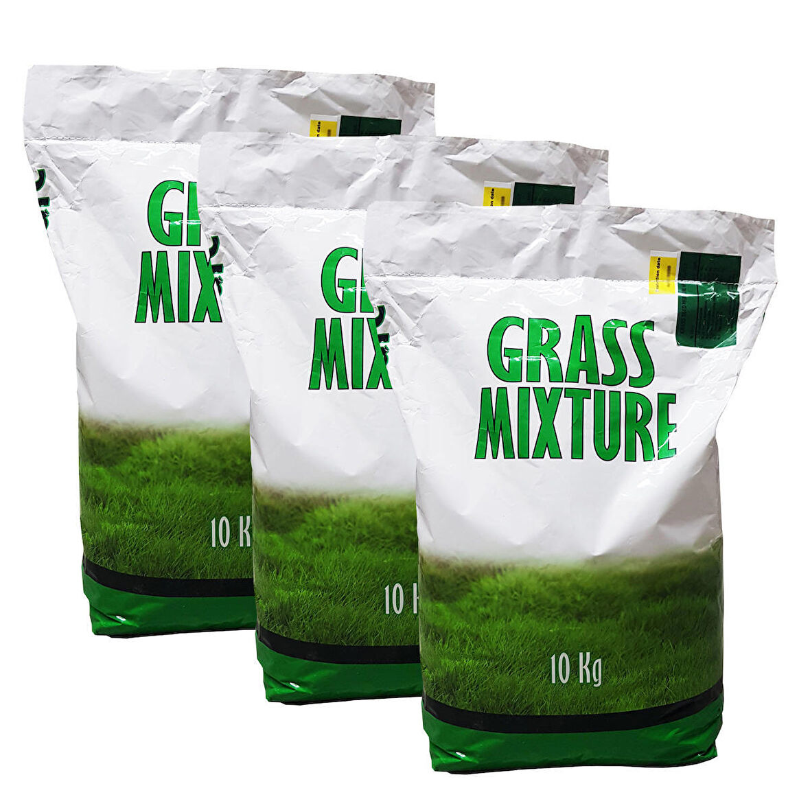 3 Adet Çim Tohumu 6m Grass Mixture 10 Kg. x3 Çuvalında 6 Karışım Çim Tohumu 30 Kg. Ithal Çim Karışım Tohum