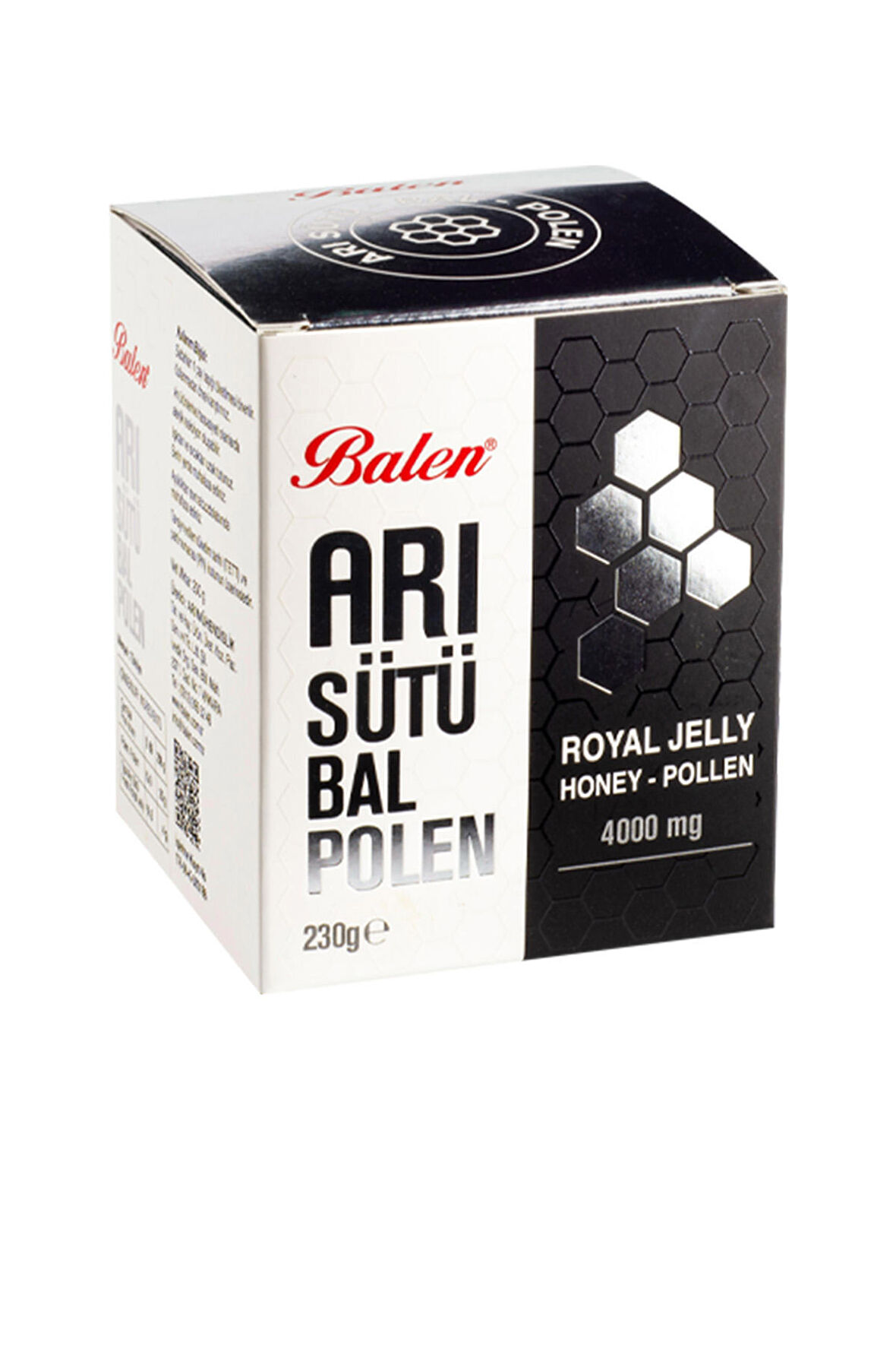 Balen Arı Sütü Bal Polen 4000 Mg 230 Gr