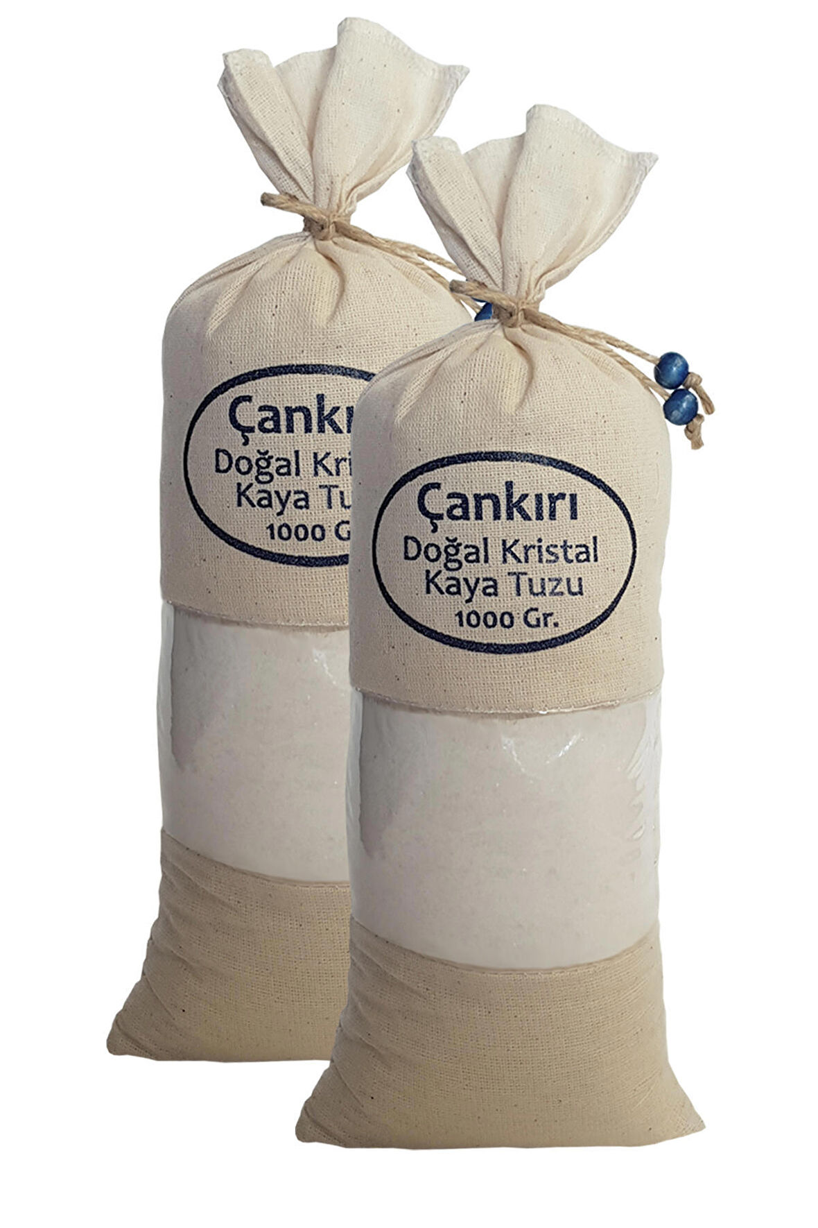 Bez Torbada İnce Çekim Yemeklik Çankırı Tuz 2 x 1 kg